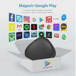 Auto si Moto - Electronice auto - Multimedia auto - Adaptor Wireless CarPlay Android Auto, 4Gb Ram 64 Gb, Octa Core, Cip Qualcomm 6225, YouTube,  IOS si Android, Sim 4g - Infinity.ro