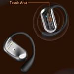 TV, Audio-Video si Foto - Portabile audio - Casti audio - Casti Wireless VU-TEK AirConduction, Bluetooth 5.4, Sunet 3D, Autonomie 90h, Microfon HD, Rezistente la Apa IPX5, Open-Ear, Alb-Argintiu - Infinity.ro