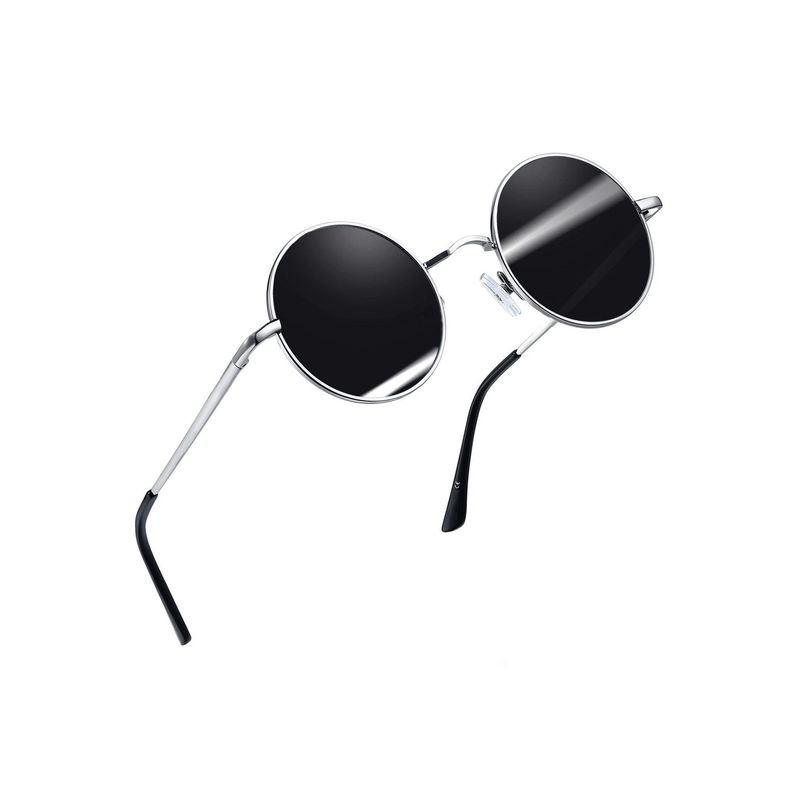 Fashion, accesorii si bijuterii - Barbati - Accesorii barbati - Ochelari de soare barbati - Ochelari de soare bărbați Jumeon, sticlă, 50 mm, argintiu/negru, 761WNA1486 - Infinity.ro