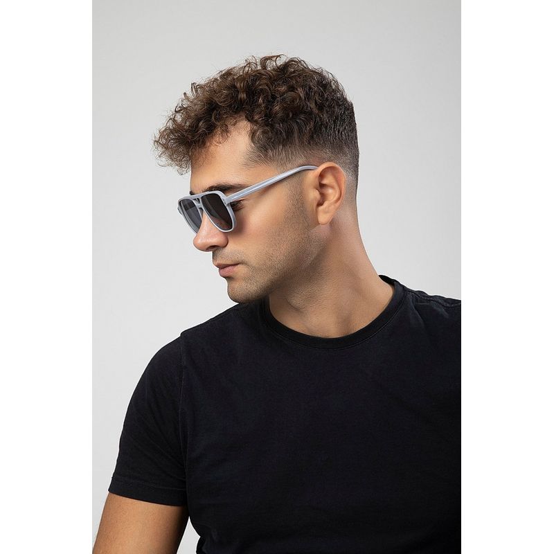 Fashion, accesorii si bijuterii - Barbati - Accesorii barbati - Ochelari de soare barbati - Ochelari de soare bărbați Jumeon, sticlă, 50 mm, gri/negru, 761WNA1602 - Infinity.ro