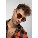 Fashion, accesorii si bijuterii - Barbati - Accesorii barbati - Ochelari de soare barbati - Ochelari de soare bărbați Jumeon, sticlă, 50 mm, maro, 761WNA1556 - Infinity.ro