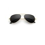 Fashion, accesorii si bijuterii - Barbati - Accesorii barbati - Ochelari de soare barbati - Ochelari de soare bărbați Jumeon, sticlă, 52 mm, auriu/negru, 761WNA1476 - Infinity.ro