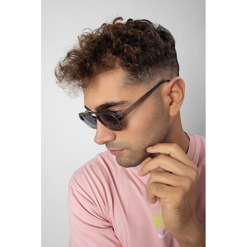 Fashion, accesorii si bijuterii - Barbati - Accesorii barbati - Ochelari de soare barbati - Ochelari de soare bărbați Jumeon, sticlă, 52 mm, fume, 761WNA1526 - Infinity.ro