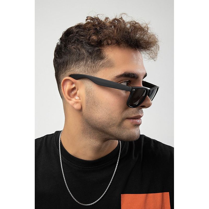 Fashion, accesorii si bijuterii - Barbati - Accesorii barbati - Ochelari de soare barbati - Ochelari de soare bărbați Jumeon, sticlă, 52 mm, negru, 761WNA1543 - Infinity.ro