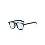 Fashion, accesorii si bijuterii - Barbati - Accesorii barbati - Ochelari de soare barbati - Ochelari de soare bărbați Jumeon, sticlă, 52 mm, negru/albastru, 761WNA1482 - Infinity.ro