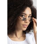 Fashion, accesorii si bijuterii - Femei - Accesorii femei - Ochelari de soare femei - Ochelari de soare femei Jumeon, sticlă, 49 mm, argintiu și negru, 761WNA1196 - Infinity.ro
