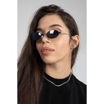 Fashion, accesorii si bijuterii - Femei - Accesorii femei - Ochelari de soare femei - Ochelari de soare femei Jumeon, sticlă, 49 mm, negru, 761WNA1348 - Infinity.ro