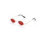Fashion, accesorii si bijuterii - Femei - Accesorii femei - Ochelari de soare femei - Ochelari de soare femei Jumeon, sticlă, 49 mm, auriu și roșu, 761WNA1179 - Infinity.ro