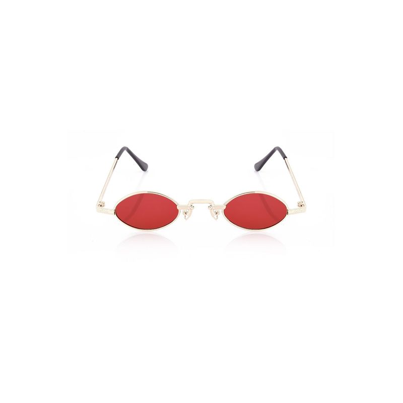 Fashion, accesorii si bijuterii - Femei - Accesorii femei - Ochelari de soare femei - Ochelari de soare femei Jumeon, sticlă, 49 mm, auriu și roșu, 761WNA1179 - Infinity.ro