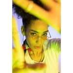 Fashion, accesorii si bijuterii - Femei - Accesorii femei - Ochelari de soare femei - Ochelari de soare femei Jumeon, sticlă, 49 mm, auriu și galben, 761WNA1208 - Infinity.ro