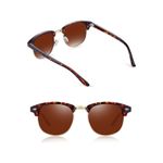 Fashion, accesorii si bijuterii - Femei - Accesorii femei - Ochelari de soare femei - Ochelari de soare femei Jumeon, sticlă, 50 mm, maro, 761WNA1237 - Infinity.ro