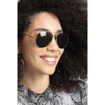 Fashion, accesorii si bijuterii - Femei - Accesorii femei - Ochelari de soare femei - Ochelari de soare femei Jumeon, sticlă, 52 mm, auriu și negru, 761WNA1235 - Infinity.ro