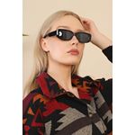 Fashion, accesorii si bijuterii - Femei - Accesorii femei - Ochelari de soare femei - Ochelari de soare femei Jumeon, sticlă, 52 mm, negru, 761WNA1272 - Infinity.ro