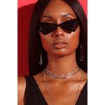 Fashion, accesorii si bijuterii - Femei - Accesorii femei - Ochelari de soare femei - Ochelari de soare femei Jumeon, sticlă, 52 mm, negru, 761WNA1366 - Infinity.ro