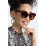 Fashion, accesorii si bijuterii - Femei - Accesorii femei - Ochelari de soare femei - Ochelari de soare femei Jumeon, sticlă, 53 mm, maro, 761WNA1152 - Infinity.ro