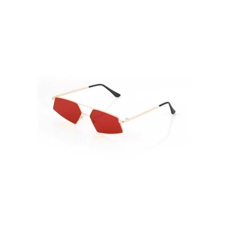 Fashion, accesorii si bijuterii - Femei - Accesorii femei - Ochelari de soare femei - Ochelari de soare femei Jumeon, sticlă, 53 mm, auriu și roșu, 761WNA1169 - Infinity.ro