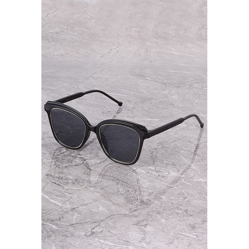 Fashion, accesorii si bijuterii - Femei - Accesorii femei - Ochelari de soare femei - Ochelari de soare femei Jumeon, sticlă, 53 mm, negru, 761WNA1150 - Infinity.ro