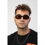 Fashion, accesorii si bijuterii - Barbati - Accesorii barbati - Ochelari de soare barbati - Ochelari de soare bărbați Jumeon, sticlă, 52 mm, negru/maro, 761WNA1565 - Infinity.ro