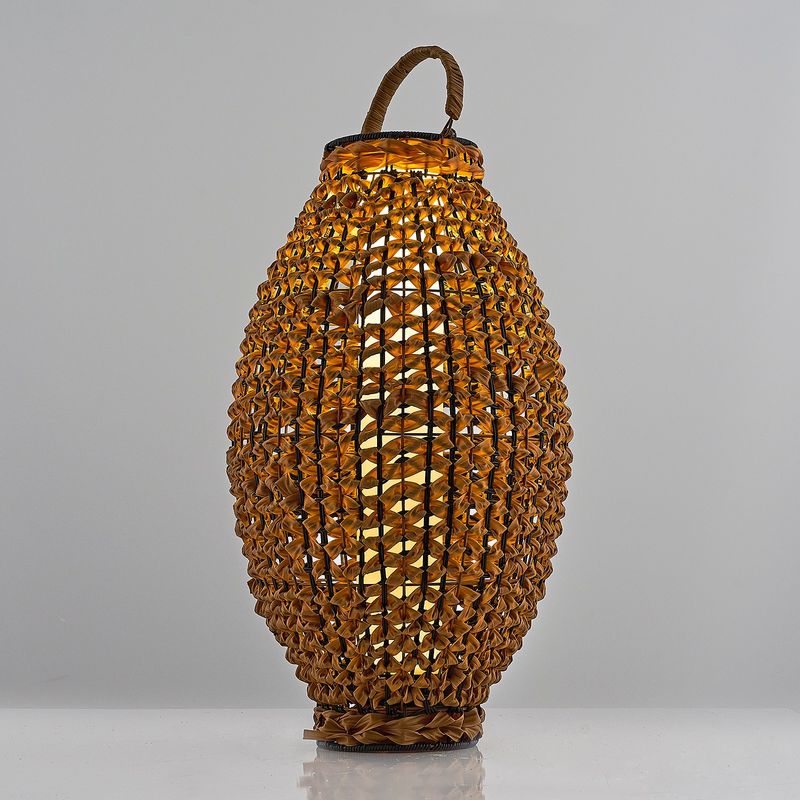 Casa si Gradina - Corpuri si surse de iluminat - Veioze si lampi - Lampadare - Lampadar Opviq, 72 cm, stejar, 701CHD1578 - Infinity.ro