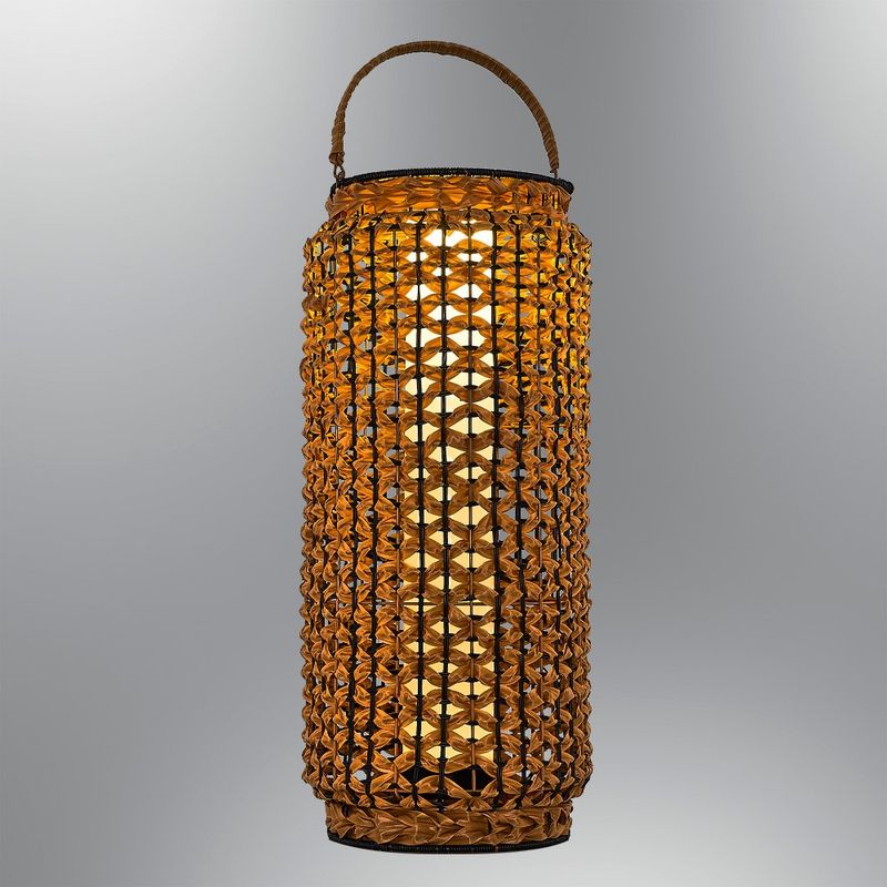 Casa si Gradina - Corpuri si surse de iluminat - Veioze si lampi - Lampadare - Lampadar Opviq, 74 cm, stejar/negru, 701CHD1576 - Infinity.ro