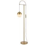 Casa si Gradina - Corpuri si surse de iluminat - Veioze si lampi - Lampadare - Lampadar Opviq, metal, 40 x 20 x 170 cm, crem/vintage, 301AUR1707 - Infinity.ro