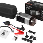 Auto si Moto - Intretinere auto - Aspiratoare auto - Dispozitiv multifunctional auto XD5498 cu aspirator, jump starter, pompa, suflanta, lanterna LED si powerbank - Infinity.ro