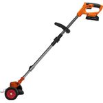 Casa si Gradina - Gradinarit si plante - Utilaje gradina - Trimmere electrice - Trimer cu acumulator XD5129 21V 1000W cu 2 acumulatori 2Ah, 11000 rpm, cap reglabil si roti de ghidare - Infinity.ro