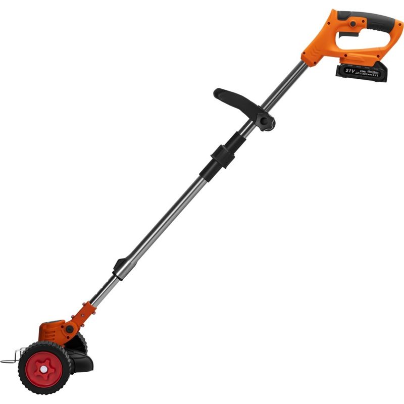 Casa si Gradina - Gradinarit si plante - Utilaje gradina - Trimmere electrice - Trimer cu acumulator XD5129 21V 1000W cu 2 acumulatori 2Ah, 11000 rpm, cap reglabil si roti de ghidare - Infinity.ro