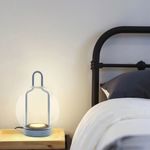 Casa si Gradina - Corpuri si surse de iluminat - Veioze si lampi - Lampadare - Lampadar Opviq, metal, 27 cm, gri, 701CHD1652 - Infinity.ro