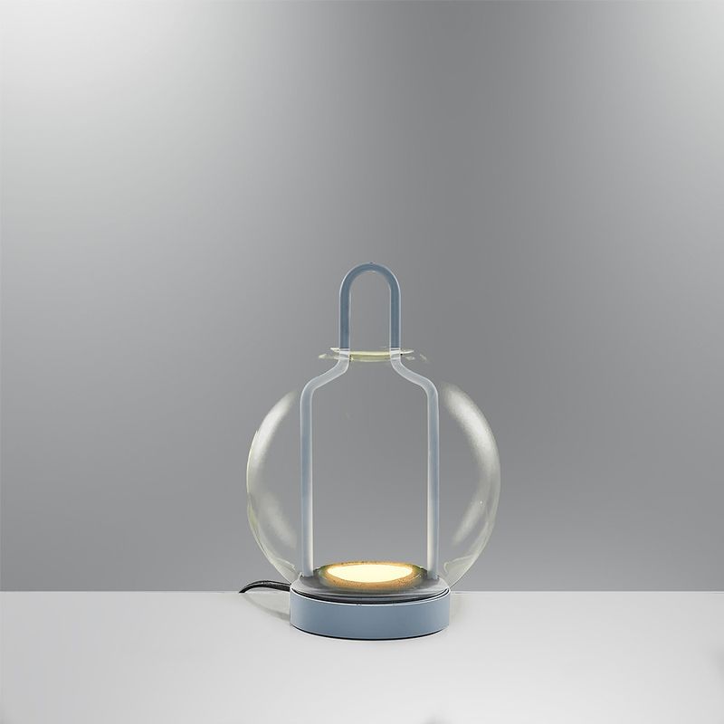 Casa si Gradina - Corpuri si surse de iluminat - Veioze si lampi - Lampadare - Lampadar Opviq, metal, 27 cm, gri, 701CHD1652 - Infinity.ro
