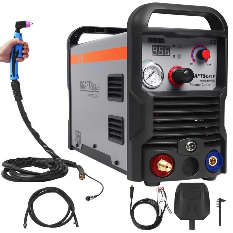 Casa si Gradina - Constructii - Scule electrice si accesorii - Masini si unelte de taiat gresia si faianta - Aparat de taiat cu plasma XD3424 75A, taiere metal pana la 25 mm, tehnologie IGBT, alimentare 230V - Infinity.ro