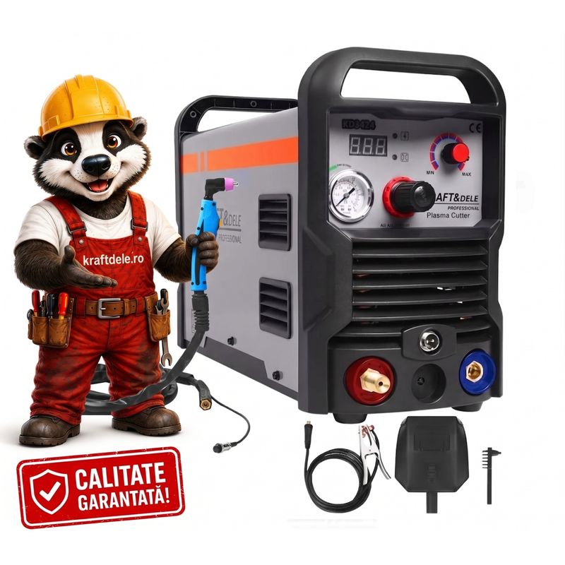 Casa si Gradina - Constructii - Scule electrice si accesorii - Masini si unelte de taiat gresia si faianta - Aparat de taiat cu plasma XD3424 75A, taiere metal pana la 25 mm, tehnologie IGBT, alimentare 230V - Infinity.ro
