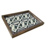 Casa si Gradina - Bucatarie si vesela - Ustensile bucatarie - Tavi servire - Tavă Aberto Design, MDF, 30 x 40 cm, multicolor, 847TRX0209 - Infinity.ro