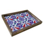 Casa si Gradina - Bucatarie si vesela - Ustensile bucatarie - Tavi servire - Tavă Aberto Design, MDF, 30 x 40 cm, multicolor, 847TRX0214 - Infinity.ro