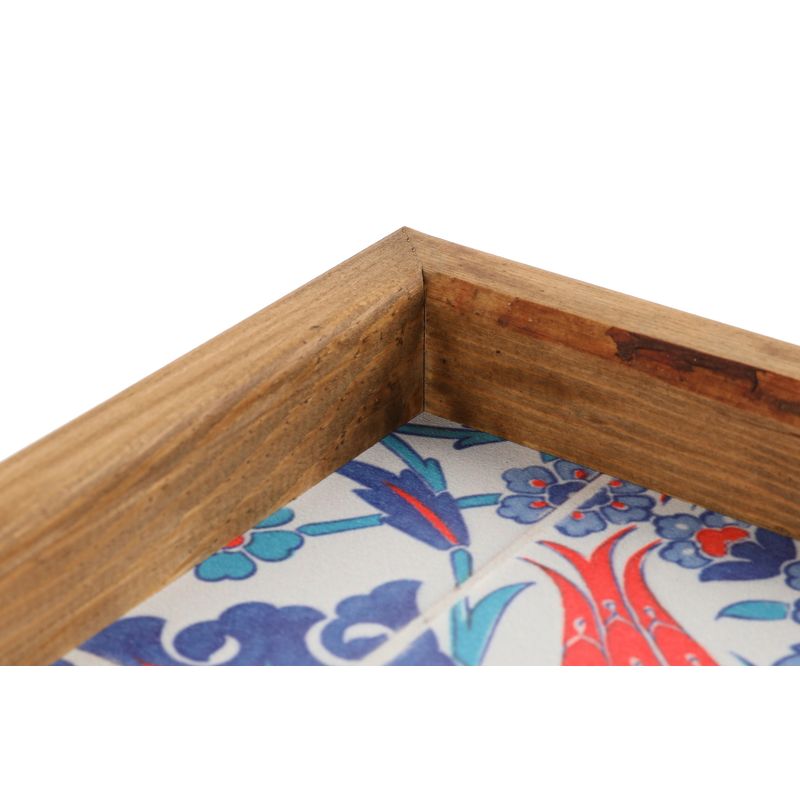Casa si Gradina - Bucatarie si vesela - Ustensile bucatarie - Tavi servire - Tavă Aberto Design, MDF, 30 x 40 cm, multicolor, 847TRX0214 - Infinity.ro