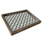 Casa si Gradina - Bucatarie si vesela - Ustensile bucatarie - Tavi servire - Tavă Aberto Design, MDF, 30 x 40 cm, multicolor, 847TRX0211 - Infinity.ro