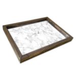 Casa si Gradina - Bucatarie si vesela - Ustensile bucatarie - Tavi servire - Tavă Aberto Design, MDF, 30 x 40 cm, multicolor, 847TRX0204 - Infinity.ro