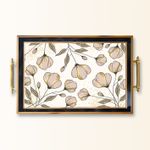 Casa si Gradina - Bucatarie si vesela - Ustensile bucatarie - Tavi servire - Tavă Aberto Design, sticlă, 50 x 29 x 3.5 cm, multicolor, 244KNG1154 - Infinity.ro
