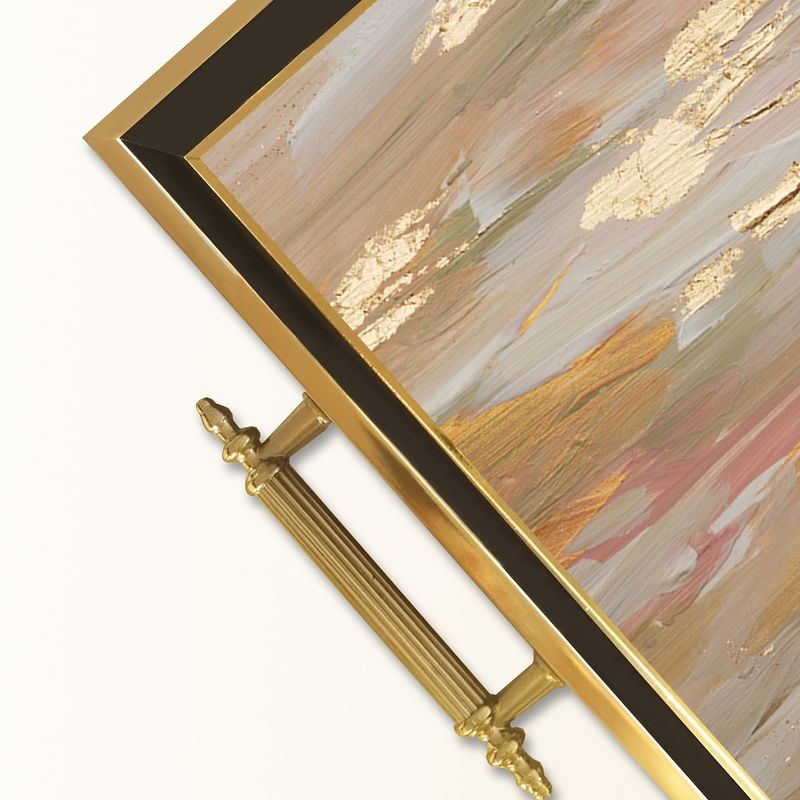 Casa si Gradina - Bucatarie si vesela - Ustensile bucatarie - Tavi servire - Tavă Aberto Design, sticlă, 50 x 29 x 3.5 cm, multicolor, 244KNG1180 - Infinity.ro