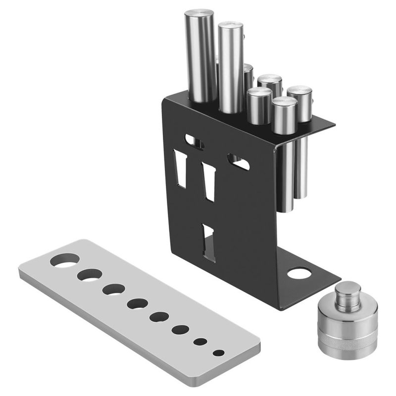 Casa si Gradina - Constructii - Scule profesionale - Scule hidraulice - Set adaptoare cu pini pentru presa hidraulica 2T-20T XD5877, din otel calit, pentru lucrari precise in atelier - Infinity.ro