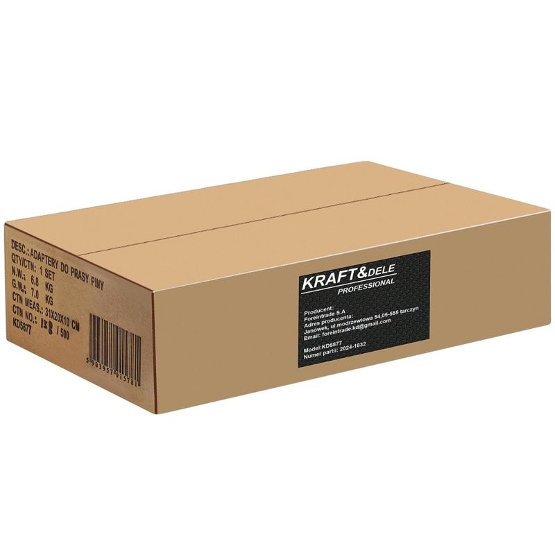 Casa si Gradina - Constructii - Scule profesionale - Scule hidraulice - Set adaptoare cu pini pentru presa hidraulica 2T-20T XD5877, din otel calit, pentru lucrari precise in atelier - Infinity.ro
