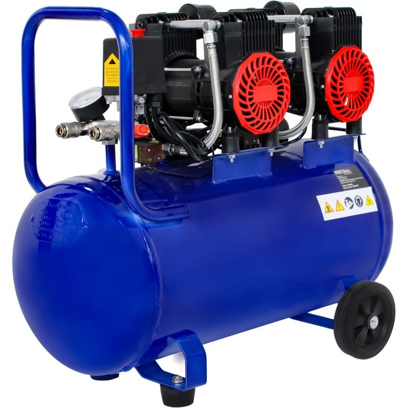 Casa si Gradina - Electrice - Echipamente electrice - Compresoare - Compresor Fara Ulei 50L 3000W 475L/min – Putere Profesionala pentru Atelier XD4093 - Infinity.ro