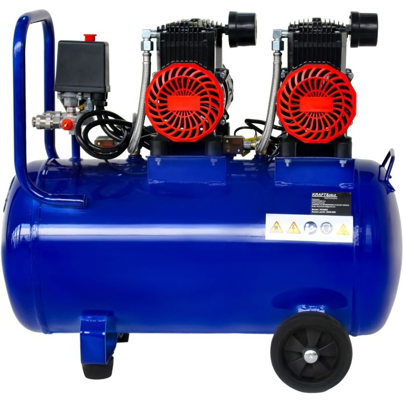 Casa si Gradina - Electrice - Echipamente electrice - Compresoare - Compresor Fara Ulei 50L 3000W 475L/min – Putere Profesionala pentru Atelier XD4093 - Infinity.ro