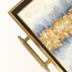 Casa si Gradina - Bucatarie si vesela - Ustensile bucatarie - Tavi servire - Tavă Aberto Design, sticlă, 50 x 29 x 3.5 cm, multicolor, 244KNG1183 - Infinity.ro