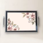 Casa si Gradina - Bucatarie si vesela - Ustensile bucatarie - Tavi servire - Tavă Aberto Design, sticlă, 50 x 29 x 3.5 cm, multicolor, 244KNG1294 - Infinity.ro