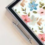 Casa si Gradina - Bucatarie si vesela - Ustensile bucatarie - Tavi servire - Tavă Aberto Design, sticlă, 50 x 29 x 3.5 cm, multicolor, 244KNG1290 - Infinity.ro