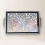 Casa si Gradina - Bucatarie si vesela - Ustensile bucatarie - Tavi servire - Tavă Aberto Design, sticlă, 50 x 29 x 3.5 cm, multicolor, 244KNG1313 - Infinity.ro