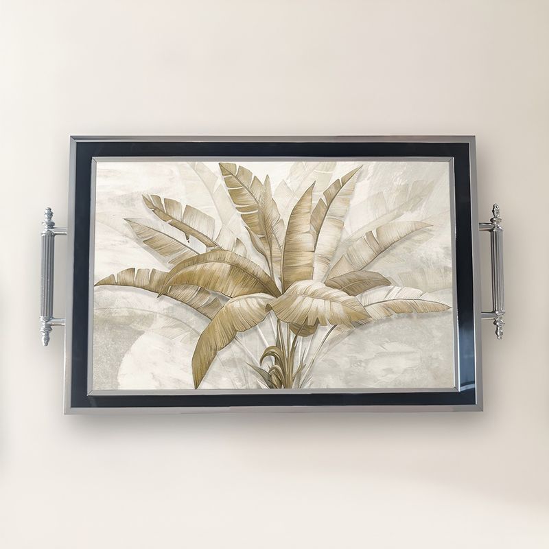 Casa si Gradina - Bucatarie si vesela - Ustensile bucatarie - Tavi servire - Tavă Aberto Design, sticlă, 50 x 29 x 3.5 cm, multicolor, 244KNG1307 - Infinity.ro
