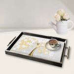 Casa si Gradina - Bucatarie si vesela - Ustensile bucatarie - Tavi servire - Tavă Aberto Design, sticlă, 50 x 29 x 3.5 cm, multicolor, 244KNG1353 - Infinity.ro