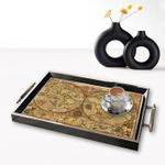 Casa si Gradina - Bucatarie si vesela - Ustensile bucatarie - Tavi servire - Tavă Aberto Design, sticlă, 50 x 29 x 3.5 cm, multicolor, 244KNG1367 - Infinity.ro